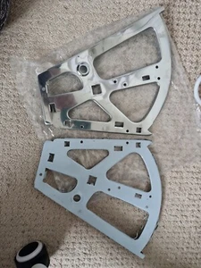 (Two Tiers)1 Pair Stainless Steel Furniture Hinge Anti-Rust Shoes Cabinet Hinge - Picture 1 of 2