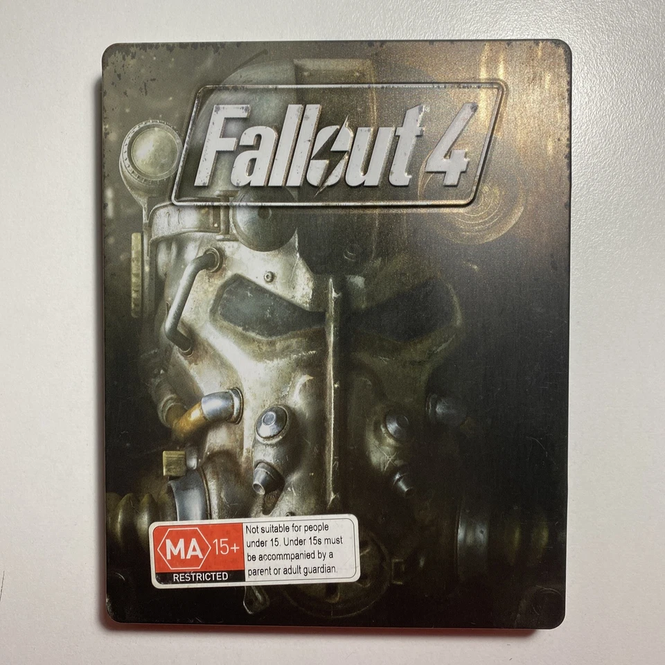 Xbox One Fallout 4 Pip-Boy Edition Steel Case. Mint Condition - Free Postage - Image 1 of 3