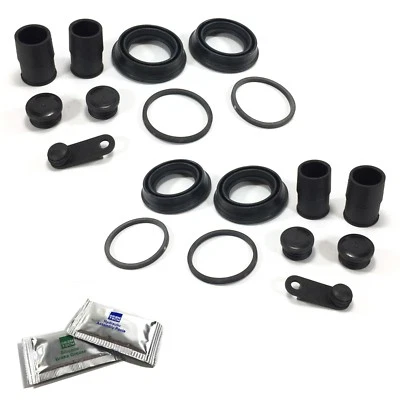 2X KIT DE REPARACIÓN PINZA FRENO DELANTERO SELLOS AJUSTE VOLVO XC60 08-17 2 PISTONES BCK4537AX2 Foto 1 de 2