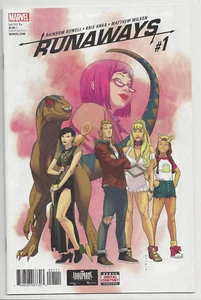 RUNAWAYS #1 KRIS ANKA TV SHOW Marvel Legacy 2017 casi nuevo - Imagen 1 de 2