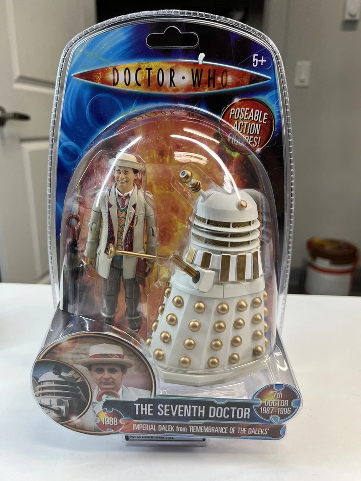 Doctor Who 7th Dr. & Imperial Remembrance of The Daleks Set Action Figure 5"