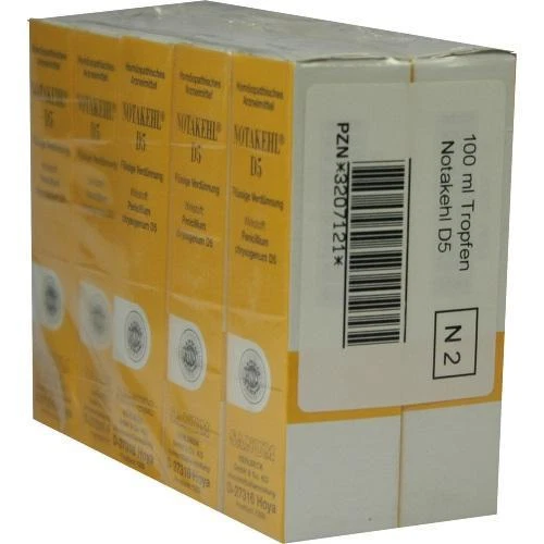 SANUM-KEHLBECK GMBH & CO. KG NOTAKEHL D 5 Tropfen 100ml PZN 3207121