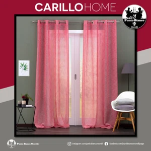 Tenda arredo con occhielli o anelli per salotto e camera da letto New Cambogia - Picture 1 of 10