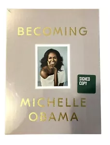 Becoming Michelle Obama ✎ SIGNED ✎ Deluxe Edition STILL SEALED Shrinkwrap NEW - Picture 1 of 1