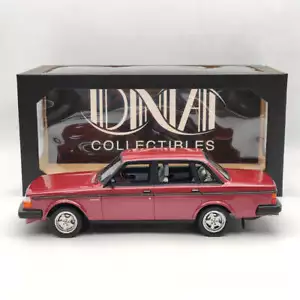 DNA Collectibles 1/18 Volvo 244 Turbo DNA000114 Resin Model Car Limited Red - Foto 1 di 8