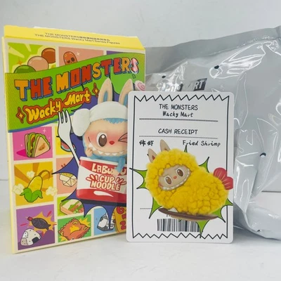 POP MART x Labubu The Monsters Wacky Mart Series Figure Doll Toy - Fried Shrimp - Image 1 of 4