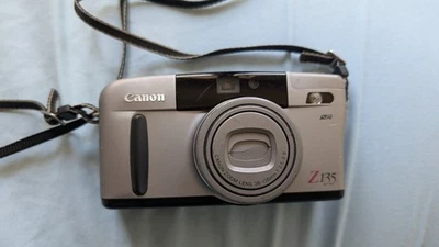 Câmera de Filme 35mm Canon Sure Shot Z135 Point & Shoot SOMENTE PEÇAS - Imagem 1 de 4