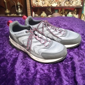 Columbia Strata Trail Gr. 15 niedrig wasserdicht grau Stahl/Bergrot Herren schön! - Bild 1 von 16