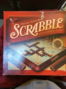 Deluxe Plattenspieler 2001 Ed. Scrabble Brettspiel - 100% vollständig - Bild 1 von 4