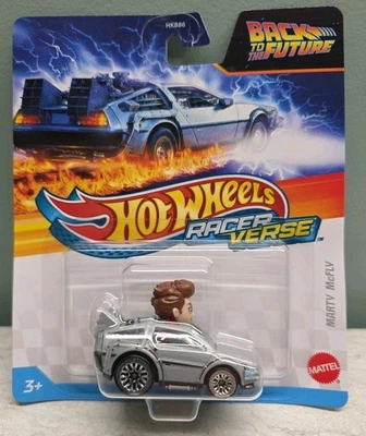 Hot Wheels Racer Verse Back to the Future Marty McFly - Image 1 of 4