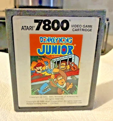 ATARI 7800: Donkey Kong Junior *SOLO CARRITO DAÑADO Y ENVÍO GRATUITO* Foto 1 de 4