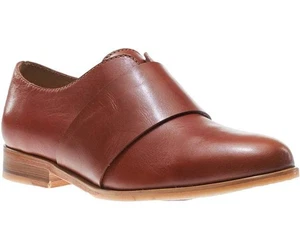 Handmade Men Brown leather Shoes Moccasins Monk Strap Elegant Formal Wear - Picture 1 of 7