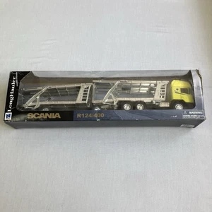 New Ray Scania R124/400 Car Transporter Long Hauler Scale 1/32 1:32 Large Boxed - Picture 1 of 19
