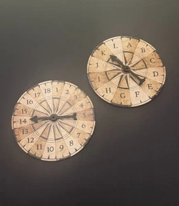 Plunder A Pirate’s Life | 2 Compass Spinners | Official Replacement Game Pieces - Picture 1 of 4