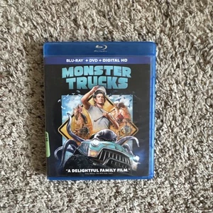 Monster Trucks Blu-ray/DVD 2016 No Digital L63 - Picture 1 of 1