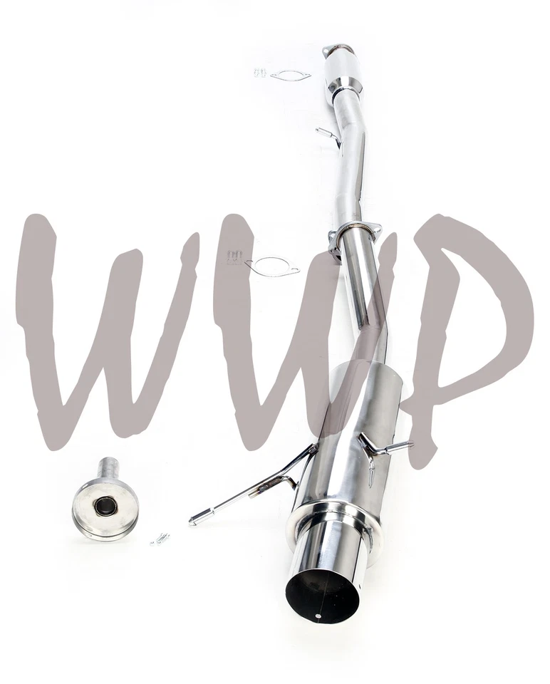 Silenciador de escape CatBack de acero inoxidable OPENBOX N1 02-07 Subaru Impreza WRX/STI GD/GG Foto 1 de 3