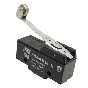 Johnson Electric PN4-GK48 Roller Action Limit Switch, 1NO/NC, 15A 125/250VAC - Picture 1 of 6