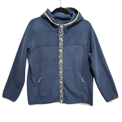 Женская флисовая толстовка с капюшоном Burton Da Nang Hearth размер Large синяя куртка - Изображение 1 из 4