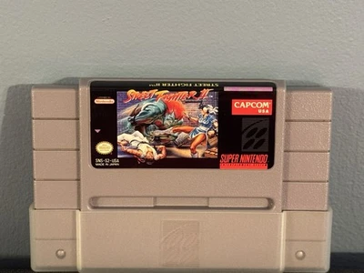 Street Fighter II 2 (Super Nintendo SNES, 1992) Original Authentic Mint CAPCOM - Image 1 of 3