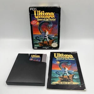 CIB Authentic Ultima: Quest of the Avatar w/ Box Map & Manual for Nintendo (NES) - Picture 1 of 14