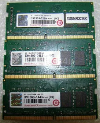 Transcend TS4D44BC62SNS2 12G (4G x 3) 4G DDR4 2400 SO DIMM RAM Memory Module - Image 1 of 2