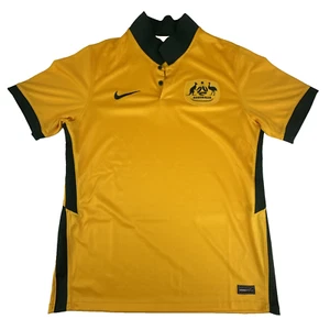 Australia Socceroos Nike 2020/21 Home Jersey Kit Size Large - Picture 1 of 8