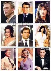 JAMES BOND ARCHIVES SET OF 66 CARDS