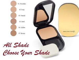 Max Factor Facefinity Compact Foundation 10g - Choose Your Shade - NEW FREE POST