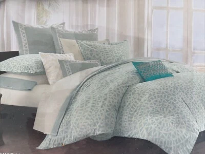 Funda nórdica completa/queen diseño Echo con dos fundas estándar MYKONOS. ¡Nuevo!! Foto 1 de 2