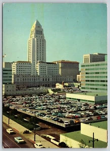 Postal Ayuntamiento de Los Ángeles California - Japan Air Lines - Imagen 1 de 2