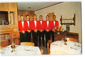 AK Seafare Dinner House Nags Head NC The Captain's Room 60er Jahre Kellner - Bild 1 von 2