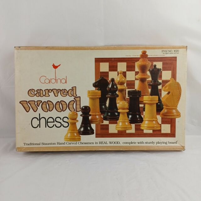 Vintage Premier Edition Grandmaster Chess #23 w/ Board by Cardinal