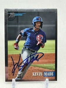 2021 Bowman Heritage #226 Kevin Made Chrome Prospect SIGNED Washington Nationals - Picture 1 of 3