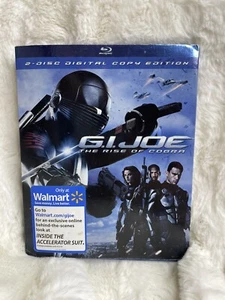GI JOE: THE RISE OF COBRA Blue Ray/ 2 DISC DIGITAL COPY with SLIPCOVER - Picture 1 of 5
