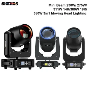 SHEHDS Mini Beam 230W/ 275W/ 311W 14R/380W 19R/380W 3in1 Moving Head Lighting - Picture 1 of 82