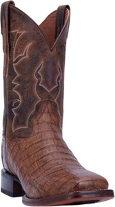 DAN POST KINGSLY MEN'S CAIMAN LEATHER WESTERN BOOTS DP4807 * 10US MEN NEW!! - Picture 1 of 7