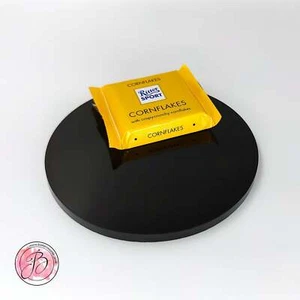 Acrylic Round Black White Silver 5mm Cake Cupcake Wedding Display Boards - Picture 1 of 4