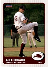 2008 Cotuit Kettleers Choice #21 Alex Sogard Phoenix Arizona AZ Baseball Card