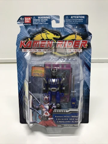 Kamen Rider Wing Knight 4” Action Figure Dragon Masked Ryuki Bandai Advent Card Cover