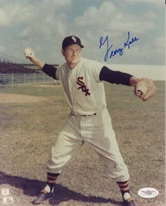 Foto a color firmada por George Kell de los Medias Blancas de Chicago 8x10 JSA 136796 - Imagen 1 de 2