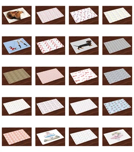 Placemats Set of 4 Fabric Dining Room and Kitchen Table Ambesonne - Picture 1 of 244