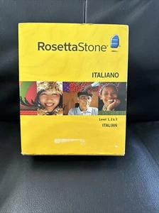 Rosetta Stone Italian Level 1 Version 3 WIN and MAC CD ROM. No Headset. - Picture 1 of 9