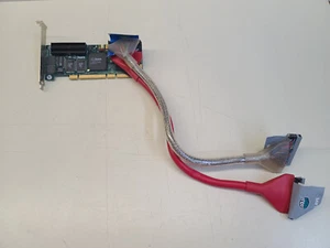 3Ware Escalade 7500-4LP PCI-X 4-Port IDE ATA133 RAID Card + 2 Cables TESTED - Picture 1 of 7