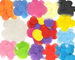 Papier Konfetti rund 55 mm x 100 g Hochzeit Party flammhemmend biologisch abbaubar - Bild 1 von 16