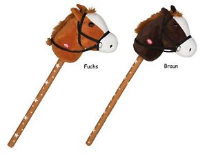 Hobby Horse Pferd / Hobbypferd / Steckenpferd Kinder Spielzeug Fuchs und Braun