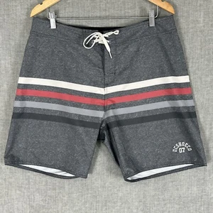 DC Board Shorts Mens Size 36 Grey Beach Surf Swimwear Pocket - Picture 1 of 14