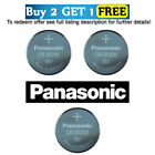 Panasonic CR2032 CR2025 CR2016 Lithium Coin Cell 3v Battery Toys Car Keys Remote