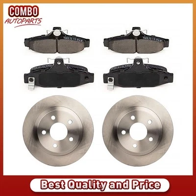 Rotores de freno traseros pastillas de freno de cerámica para Chevrolet Camaro 1993-1997 Foto 1 de 4