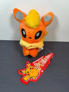 Game Freak Pokemon Center FLAREON 5" Plush 2013 Figure Stuffed Anime W/TAG - Picture 1 of 10