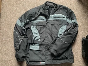 Frank Thomas Motorcycle Motorbike Men Jacket Waterproof CE Armoured - Picture 1 of 11